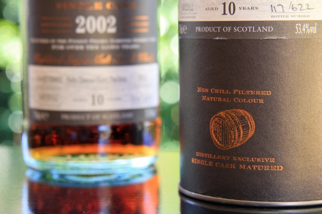 Glendronach 2002 tube base